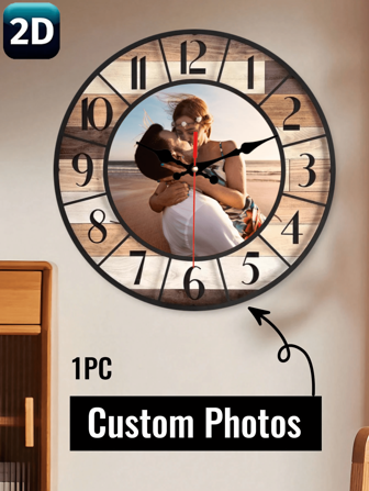 1pc Personalized Wall Clocks, Custom Your Photo On Clocks,Gift For Your Family, Friend, Pets,Lovers Gifts Birthday Graduation,Multi-Functional,Durable,Ornamental,Reusable,Exquisite,Stylish,High-Quality,Colorful,Modern,Custom,Personalized,Unique,Ideal Gifts For Him,Ideal Gifts For Her,Boyfriend,Dad,Girlfriend,Mom,Family,Friends,Tea Room,Home,Garden,Office,For Anniversaries,For Valentine's Day,For Mother's Day,For Birthdays,For Father's Day,For Graduation,For Weddings,For Housewarming,Multi-Functional,Durable,Ornamental,Reusable,Exquisite,Stylish,High-Quality,Colorful,Modern,Custom,Personalized,Unique,Ideal Gifts For Him,Ideal Gifts For Her,Boyfriend,Dad,Girlfriend,Mom,Family,Friends,Tea Room,Home,Garden,Office,For Anniversaries,For Valentine's Day,For Mother's Day,For Birthdays,For Father's Day,For Graduation,For Weddings,For Housewarming,Customized Home Decor Supplies