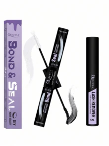 720pcs D-Curl Lash Clusters , Lash Clusters Kit,Natural Lash Kit With Lash Bond And Seal,Remover,Applicator,Cluster Eyelash Kit,Eyelash Clusters,60D+80D,9-17MM-0.07D,DIY At Home - màu đen - Xem 8