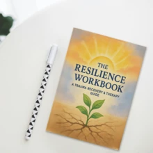 123-Page Trauma Therapy Workbook – CBT & DBT-Based PTSD Recovery Guide With Trauma Timelines, Trigger Trackers & Somatic Exercises | Healing Journal For Trauma Survivors, Therapists & Support Groups | The Resilience Builder