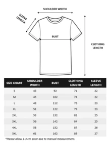 PAYEAH Woke Up S*Xy As H*Ll  Again T-Shirt  (Single Piece)100% Cotton 220g Heavy Cotton T Shirt - 藍色 - 查看 6