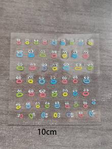 5 szt. naklejek dekoracyjnych na przyjęcie urodzinowe z motywem ust potwora, naklejki do zdobienia paznokci, upominki na imprezę