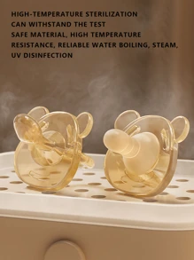 新生儿安抚奶嘴（0-3个月、3-6个月、1岁以上），舒缓睡眠辅助器