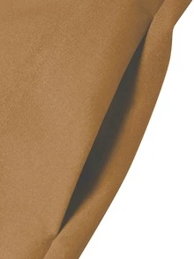 女士优雅派对太阳裙深绿色/黑色/玫红色/驼色，时尚 V 领无袖口袋 A 字裙 - 适合休闲外出派对日常通勤