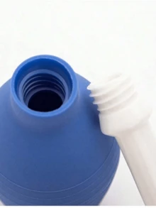 可重复使用的会阴冲洗装置，女性私密护理清洁，便携式坐浴盆清洗工具 - 彩色 - 查看 8