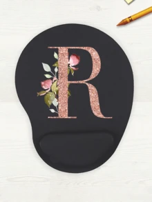 1 miếng đệm kê cổ tay EVA công thái học, tấm lót chuột bằng mút hoạt tính chống trượt, phần kê tay thoải mái, thân thiện với da dành cho máy tính văn phòng, tấm lót chuột máy tính xách tay thoải mái, thích hợp cho mùa tựu trường. - màu đen - Xem 3