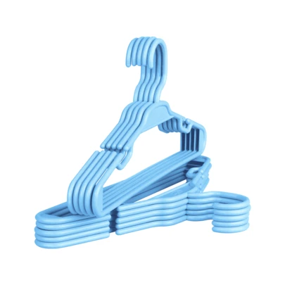 dia dos paisKit 30 Blue Children's Hangers, Durable For Kids Clothes And Denim With Hook And Cavity