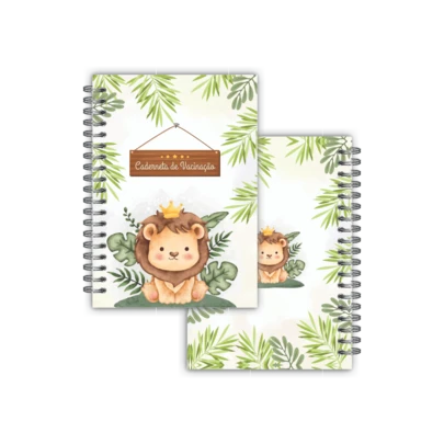 Caderneta de Saúde/Vacinação Capa maleável 110 páginas