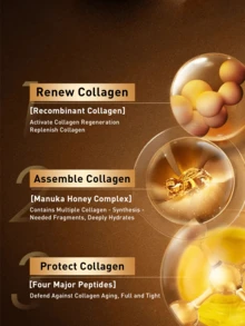 L’Oreal Paris 巴黎欧莱雅皇家胶原蛋白精华水，65毫升/130毫升，富含胶原蛋白和蜂蜜，奢华精华水，紧致、保湿、深层补水。适合日常护肤，100%减少肌肤不适，深层吸收，4周内令肌肤饱满透亮。 - COLLAGENE ESSENCE WATER - 查看 8