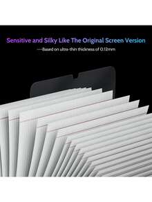 Yezodawee 2片装纸质触感屏幕保护膜，兼容iPad A16第11/10代（2025/2022款）和iPad Air 11 M3（2025/2024款），磨砂PET软膜，防刮花，书写流畅，高灵敏度，低反射，易于安装。 - 2個 - 查看 7