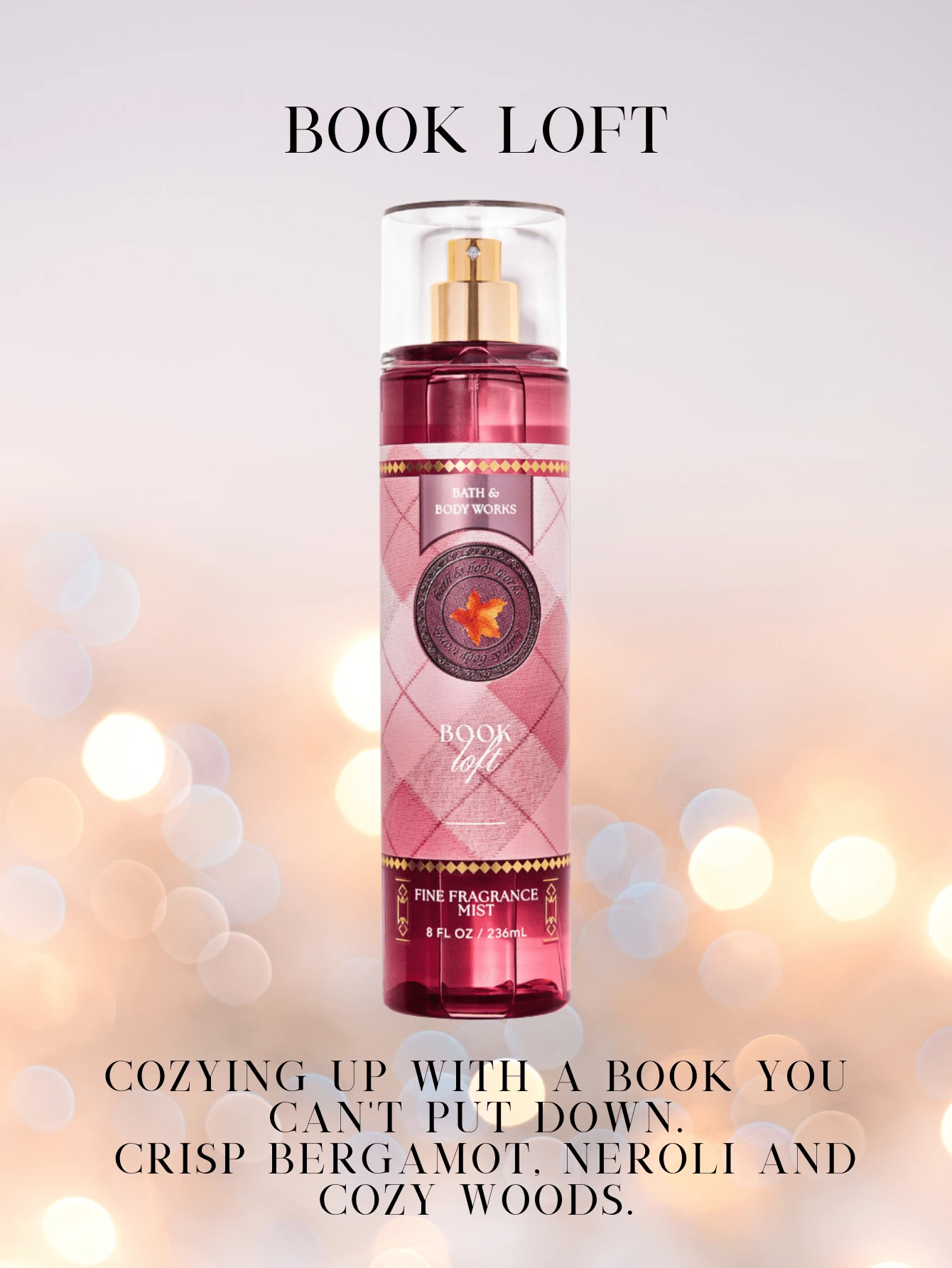 Bath & Body Works Bath And Body Works BBW Fine Fragrance Body Mist - 圖書閣樓 - 查看 1