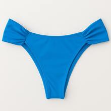 Women Bikini Bottoms - 青碧色 - 查看 4