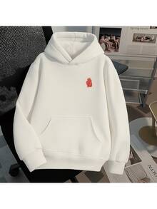 Women's  Sweatshirt With Christian Jesus Print 100% Cotton Cold Weather Blouse - trắng - Xem 2