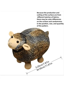 Keylingwd 可爱的毛绒绵羊娃娃柔软的填充动物，澳大利亚绵羊毛绒玩具，可爱的房间装饰，生日/圣诞礼物，朋友礼物，家居装饰绵羊，羔羊，澳大利亚，圣诞装饰家居，羔羊，毛绒玩具>大