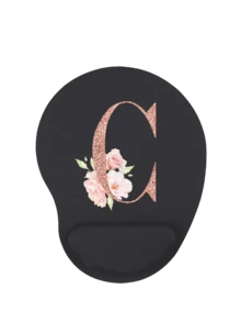 1 miếng đệm kê cổ tay EVA công thái học, tấm lót chuột bằng mút hoạt tính chống trượt, phần kê tay thoải mái, thân thiện với da dành cho máy tính văn phòng, tấm lót chuột máy tính xách tay thoải mái, thích hợp cho mùa tựu trường. - màu đen - Xem 15