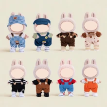 (Excluding Doll And Shoes) Clothing Set Suitable For 6.69 Inch Mini Doll. These Fashionable And Cute Outfits Are Suitable For Women's DIY Doll Accessories, Keychains And Bag Decorations. They Are Great For Birthday Gifts, Holiday Gifts And Christmas Gifts. - Multicolor - View 5