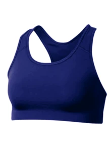 Kit 3 Women's Swim Top With Thick Straps, Suplex Basic, Smooth, Without Pads For The Gym - 藏蓝色 - 查看 2