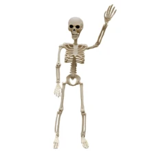 40/90cm Realistic Plastic Skeleton Decoration For Halloween, Haunted House, Holiday Scene Props