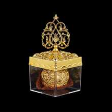 24pcs Mini Candy Boxes, Transparent With LIDS, Window-Style Electroplated Packaging Boxes, Suitable For Festivals, Birthdays, Weddings, Gender Revelation, Bridal Gift Parties, Christmas, Halloween, Easter, Party Dessert Display Boxes, Packaging Supplies - 金色 - 查看 4