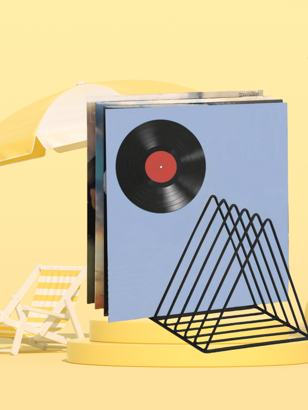 [Armazenamento com 5 compartimentos] Organizador triangular de metal, 1 peça de metal com 5 compartimentos, classificador de documentos de mesa simples para casa, escritório, dormitório