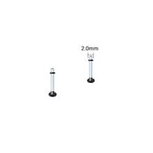 SWANJO 2 件玻璃耳塞拉伸套件短锥形扩张器 1.6-16 毫米拉伸耳道和耳塞身体穿孔饰品 - Glass - 查看 15