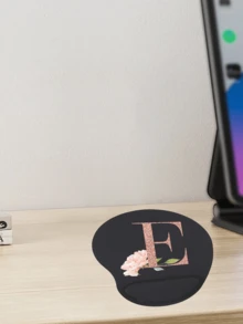 1 miếng đệm kê cổ tay EVA công thái học, tấm lót chuột bằng mút hoạt tính chống trượt, phần kê tay thoải mái, thân thiện với da dành cho máy tính văn phòng, tấm lót chuột máy tính xách tay thoải mái, thích hợp cho mùa tựu trường. - màu đen - Xem 8