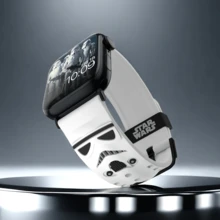 Star Wars 1/2pcs Star Wars Black And White Stormtrooper Silicone Smartwatch Band, Compatible With For Apple Watch, Ideal Gift For Holidays
