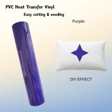 1 Roll, PVC Heat Transfer Vinyl Material, Size 30.5x60cm/30.5x102cm, Iron-On DIY, Suitable For T-Shirts, Easy To Cut And Smooth Surface, Embroidery Patch Iron-On Heat Transfer Patch, Applicable For Jackets, Clothing, Backpacks, Jeans, T-Shirts, Etc. - Multicolor - View 53