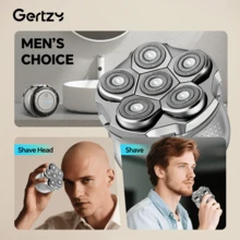 1pc High Power Electric Shaver, Bald Head Trimmer, Magnetic Floating Shaving Head, Ultra-Thin Dual Foil, Adjustable Gear, Type-C Charging, Compact & Portable, Men's Electric Razor, High-Quality Gift For Father's Day, Valentine's Day, Christmas - Multicolor - View 6