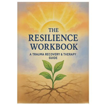 123-Page Trauma Therapy Workbook – CBT & DBT-Based PTSD Recovery Guide With Trauma Timelines, Trigger Trackers & Somatic Exercises | Healing Journal For Trauma Survivors, Therapists & Support Groups | The Resilience Builder