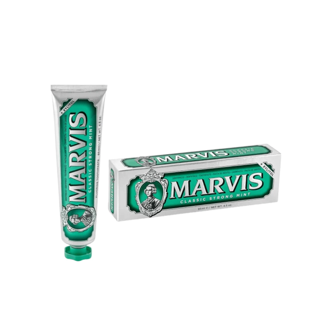 Marvis - Classic Strong Mint Toothpaste (85ml) - Green - View 1