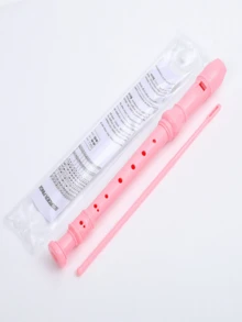 1pc Alto/Soprano Recorder For Beginners, 8-Hole Flute With Cleaning Rod, ABS Material Musical Instrument - Multicolor - View 14