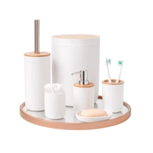 Bathroom Trash Bin - 白色 - 查看 1