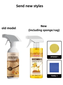 jakehoe 多用途木地板蜂蜡护理喷雾清洁剂 - 清洁、抛光和修复木地板划痕 - 彩色 - 查看 3