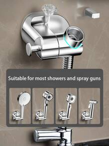 （安装说明：1. 清洁墙面；2. 打开吸盘盖，对准墙面；3. 合上盖子并向下按压。请注意：在光滑墙面上使用时，不建议用于乳胶漆墙面、水泥墙面、壁纸墙面或石膏墙面。）