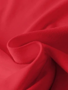 女士T恤 - 紅色 - 查看 3