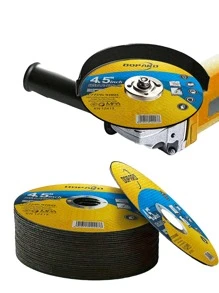 5pcs 4.5"In Metal Cutting Discs - Double Mesh Resin Grinding Wheels, 1.2Mm Thick, Stainless Steel Cutting Blade For Enhanced Efficiency