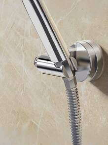 （安装说明：1. 清洁墙面；2. 打开吸盘盖，对准墙面；3. 合上盖子并向下按压。请注意：在光滑墙面上使用时，不建议用于乳胶漆墙面、水泥墙面、壁纸墙面或石膏墙面。）