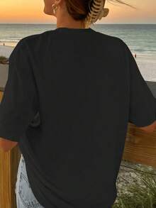 CONJUNTO SHORT ROSA RALLADO CON DISEÑOS K200 PARTIDA IDEAL PARA PLAYA O VERANO - caballo - Ver 2