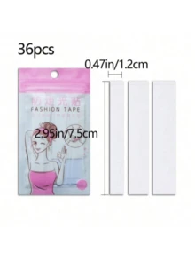 36 piezas de cinta adhesiva doble cara antideslizante para ropa - Multicolor - Ver 6