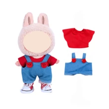 (Excluding Doll And Shoes) Clothing Set Suitable For 6.69 Inch Mini Doll. These Fashionable And Cute Outfits Are Suitable For Women's DIY Doll Accessories, Keychains And Bag Decorations. They Are Great For Birthday Gifts, Holiday Gifts And Christmas Gifts. - Multicolor - View 19