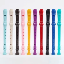 1pc Alto/Soprano Recorder For Beginners, 8-Hole Flute With Cleaning Rod, ABS Material Musical Instrument - Multicolor - View 2