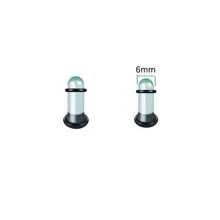 SWANJO 2 件玻璃耳塞拉伸套件短锥形扩张器 1.6-16 毫米拉伸耳道和耳塞身体穿孔饰品 - Glass - 查看 20