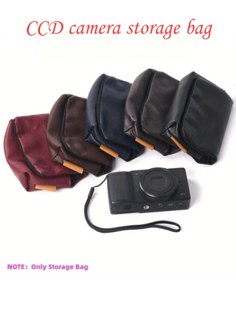 CCD Camera Storage Bag, Multi-Functional Compact Camera Bag, Protective Camera Case For Easy Carrying Without Concern For Wearcharger Case Power Bank Phone Charger Digital Camera Accessories