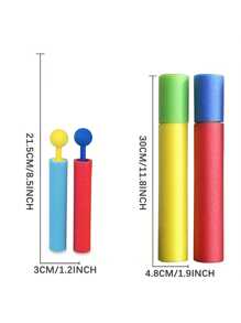 2 件或 4 件夏季 Eva 拉水枪玩具，儿童泡沫水枪，户外沙滩戏水水枪玩具，水枪，枪，水枪，水珠枪，儿童玩具枪，水枪，水枪，水上玩具，沙滩，水枪，枪，水枪，泳池，水枪，小水枪