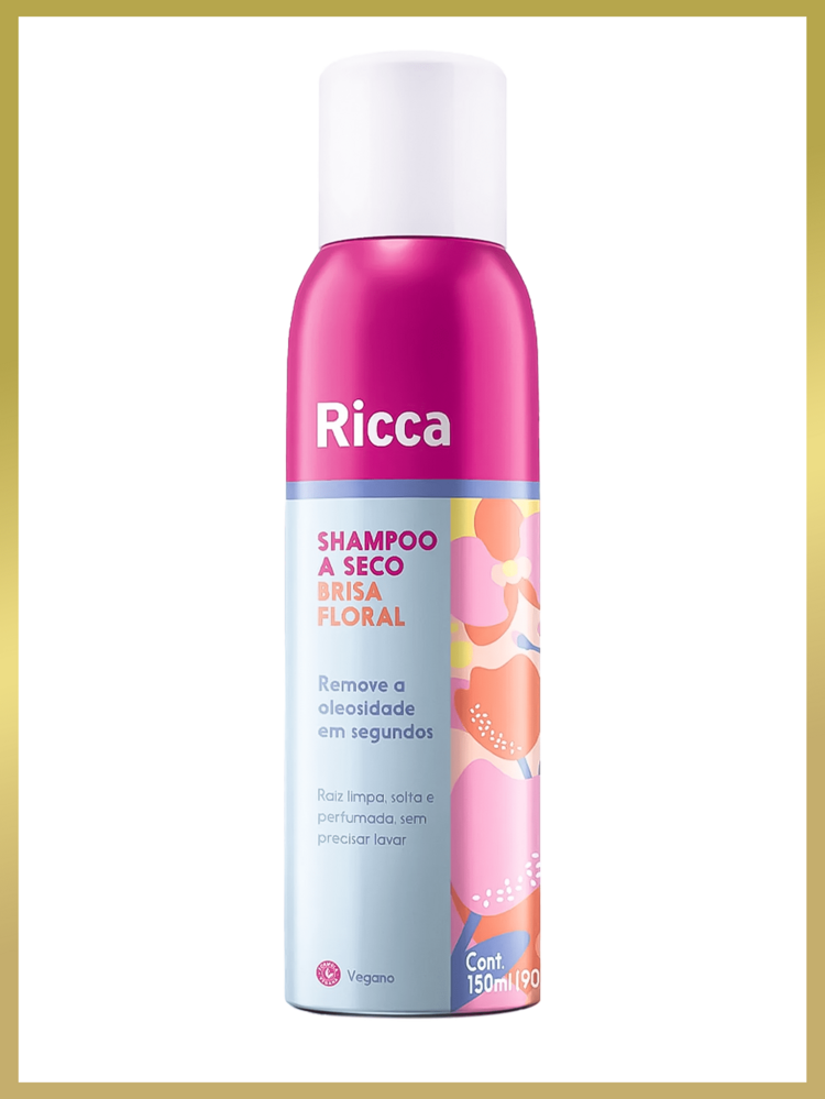 Ricca Dry Shampoo 150ml (Removes Oil And Adds Volume!) - Floral Breeze - View 1