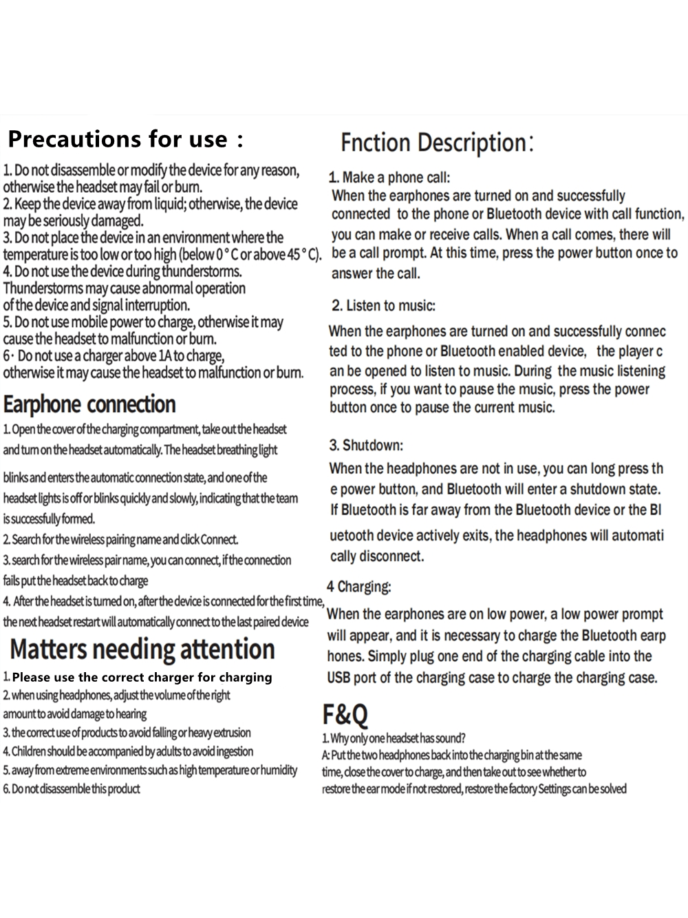 سماعات أذن بتقنية بلوتوث لسماعات رأس لاسلكية مع مي...