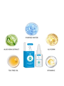 YEGBONG 1pc 60ml Pet Ear Care Drops, Suitable For Cleaning, Deodorizing, And Caring For Dog And Cat Ears - Multicolor - View 4