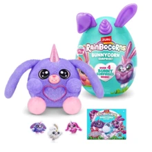 ZURU Rainbow Unicorn Bunny Surprise Gift Box Set - 1 Box Contains 4 Plush Toys (Plush Heart Texture) - Yunbo Unicorn Magic Egg Cute Rabbit - View 10