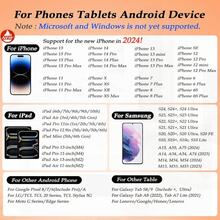 Stylus Pens For Touch Screens - Compatible With IPad, , Android,  - For Gaming, Typing, Browsing - Black