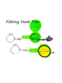 Herramienta para atar nudos de pesca | Protección contra anzuelos | Ata nudos de pesca fácilmente | Accesorios geniales para pescadores | Pesca con mosca de hielo | Accesorios de pesca para pescadores principiantes | Herramienta para el nudo de uña